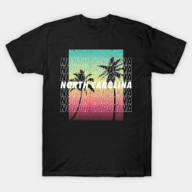 North Carolina Beach Fun T-Shirt by SerenityByAlex